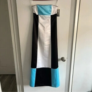 Vintage Gunne Sax Jessica McClintock Strapless Dress